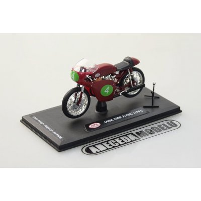 Abrex Jawa 250R 2xOHC 1961 Velká Cena Československo časopis s modelem 1:18