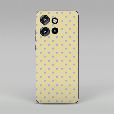 4NewCase MOTOROLA Motorola Edge 60 Neo SILIKÓN Blue Dots 1021550500098 – Zboží Živě