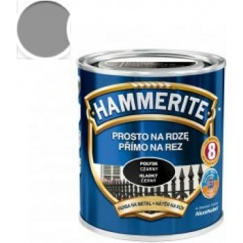 Akzo Nobel Hammerite přímo na rez, 0,70l, hladký světle šedý