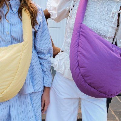 Studio Noos Puffy Cross Body Bag Textured Purple – Hledejceny.cz