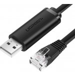 Ugreen CM204 USB - RJ45 pro síťová zařízení, 1,5m, černý – Zboží Mobilmania