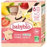 Babybio kapsička Jablko jahoda vanilka 4 x 90 g – Hledejceny.cz