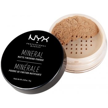 NYX Professional make-up pudr Mineral Finishing Powder Medium Dark 8 g