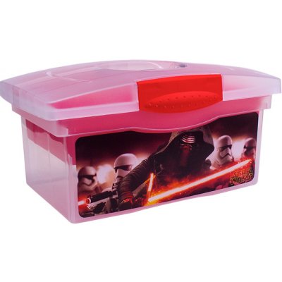 OKT box s motivem Star Wars 40x24x21 cm červená