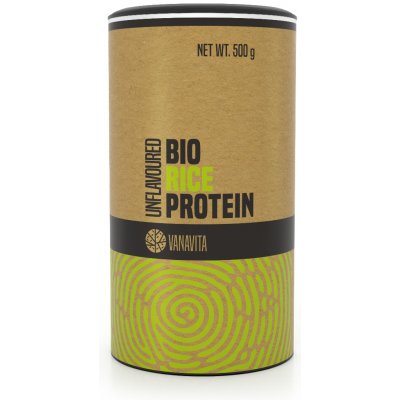 VanaVita BIO Rýžový protein 500 g – Zboží Dáma