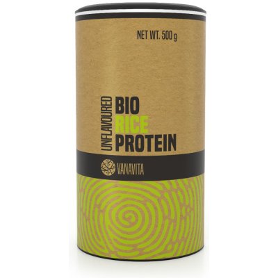 VanaVita BIO Rýžový protein 500 g – Zbozi.Blesk.cz