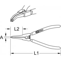 KS tools 115.1013 kleště štípací boční