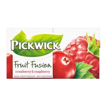 Pickwick Brusinky s malinami ovocný čaj 20 x 2 g 40 g