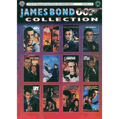 James Bond 007 Collection + CD / housle a klavír – Zboží Dáma