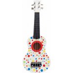 HOPE TOYS dětské ukulele s barevnými puntíky – Zboží Dáma