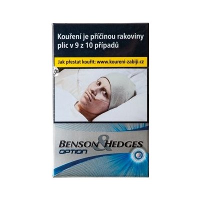 Benson & Hedges Option cigarety s filtrem 20 ks od 88 Kč - Heureka.cz