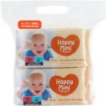 Happy Mimi dětské vlhčené ubrousky Aloe vera + Heřmánek 4 x 72 ks – Hledejceny.cz