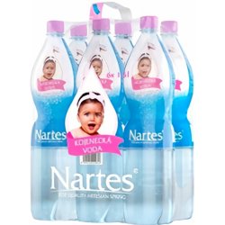 Nartes Kojenecká voda PET 6 x 1,5 l