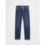 GAP Dětské džíny Pull-On Slim Tmavě modrá – Zboží Dáma