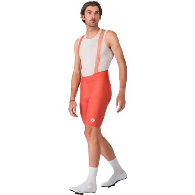 Castelli Pánské Espresso 2 Bibshort Oranžová Bílá – Hledejceny.cz