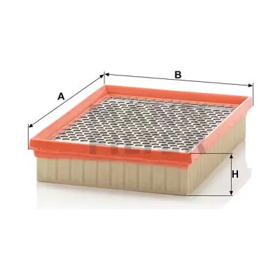 MANN FILTER Vzduchový filtr C 2494 – Hledejceny.cz
