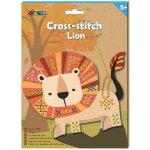Avenir Vyšívací zvířátka lev – Zboží Mobilmania