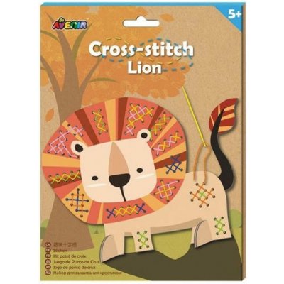 Avenir Vyšívací zvířátka lev – Zboží Mobilmania