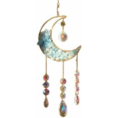 Feng Shui - Křišťálový závěs - Měsíc modrý – Hledejceny.cz