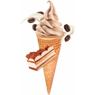 COMPRITAL Zmrzlina Tiramisu Balení 1,6 kg – Zboží Dáma