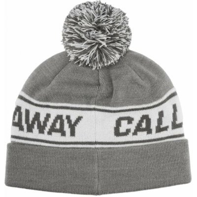Callaway Vintage Pom Pom Beanie 26 zimní čepice bílo-šedá – Hledejceny.cz