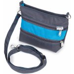 Iridog Pamlskovník & crossbody 2V1 šedý s tyrkysem šedá s tyrkysem 21 x 15 cm – Hledejceny.cz