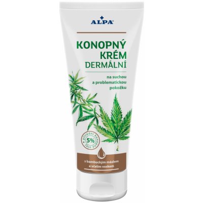 Alpa Konopný krém dermální 100 ml – Zboží Mobilmania