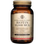 Solgar Biotin 10000 mcg 120 kapslí – Hledejceny.cz