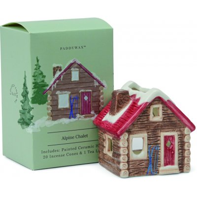 Paddywax Svícen s vonnými františky Alpine Chalet No. 05 20 ks hnědá – Zboží Dáma