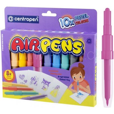Centropen Air Pens Pastel 1500 10 ks