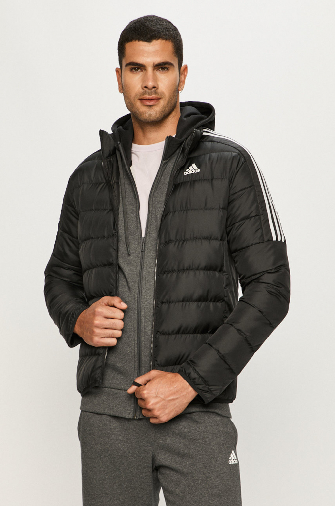 adidas Essentials Down Parka Černá / Bílá