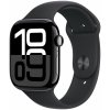 Chytré hodinky Apple Watch Series 10 42mm klavírně hliník s m sportovním řemínkem S/M MWWE3ET/A