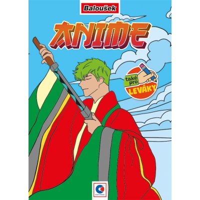 Omalovánka A5 Anime – Zboží Mobilmania