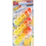 Dr. Devil WC Bicolor 5ball závěsný WC blok Lemon Fresh 3 x 35 g – Sleviste.cz