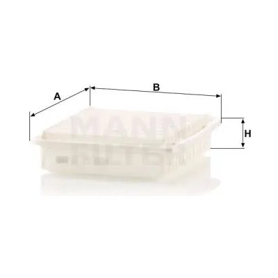 MANN FILTER Vzduchový filtr C 25 654 – Hledejceny.cz
