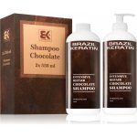 Brazil Keratin Intensive Repair Chocolate Shampoo 2 x 550 ml dárková sada – Sleviste.cz