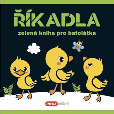 Říkadla - zelená kniha pro batolátka – Zboží Mobilmania