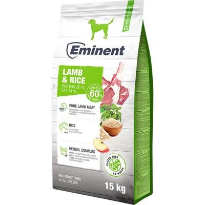 Eminent Adult Lamb & Rice 15 kg – Sleviste.cz