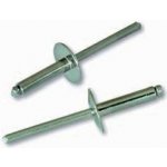 BRALO Trhací nýt velká hlava nerez/nerez Varianta: NÝT Ø 4,0 x 10 VH 12 mm INOX/INOX – Zboží Mobilmania