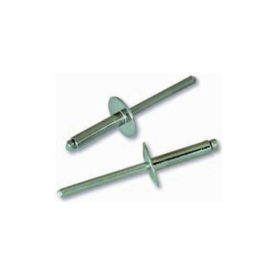 BRALO Trhací nýt velká hlava nerez/nerez Varianta: NÝT Ø 4,0 x 10 VH 12 mm INOX/INOX – Zboží Mobilmania