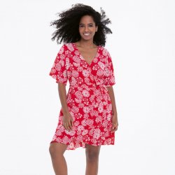 RosaFaia Style Samar šaty 8155 cranberry