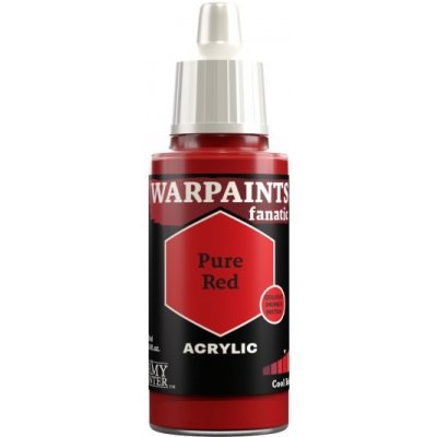 Army Painter: Warpaints Fanatic Pure Red 18ml – Zboží Mobilmania