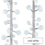 Emos D5C01 LED cherry řetěz kuličky 2,5 cm studená bílá 4mA – Hledejceny.cz