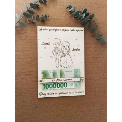 Milionový svatební dar pro nevěstu a ženicha – Zbozi.Blesk.cz