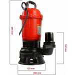 Mar-Pol M79900 Kalové čerpadlo litinové do studny a septiku 750 W 1800 l / hod. – Zboží Mobilmania