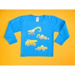 Arex ČR Tričko dlouhý rukáv Bagr tyrkysově modrá – Zboží Dáma