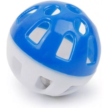 Surtep Animals Plastový míček modrý s rolničkou 4 cm