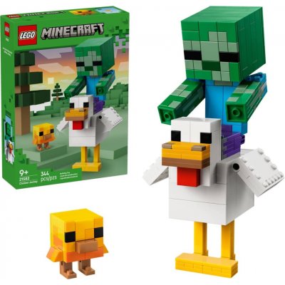LEGO® Minecraft 21582 Kuřecí žokej – Zboží Živě