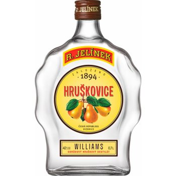 R. Jelínek Hruškovice Williams 42% 0,7 l (holá láhev)
