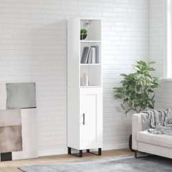 Prolenta Maison Exclusive Skříň highboard s vysokým leskem 34 5x34x180 cm kompozit